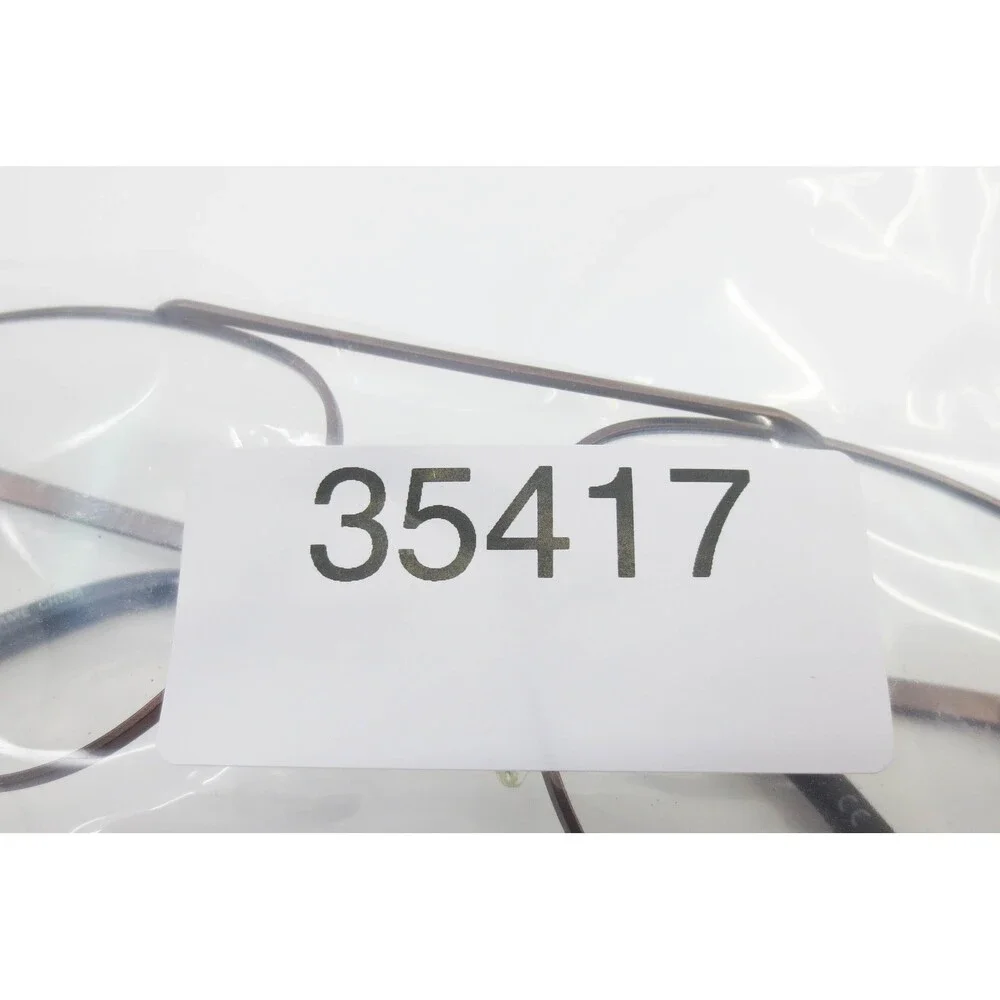 Clearvision Clint II Brown Aviator Double Bridge Eyeglass Frames 56-18-140